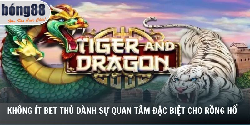 Bong88 Casino 2 Không ít bet thủ dành sự quan tâm đặc biệt cho Rồng Hổ