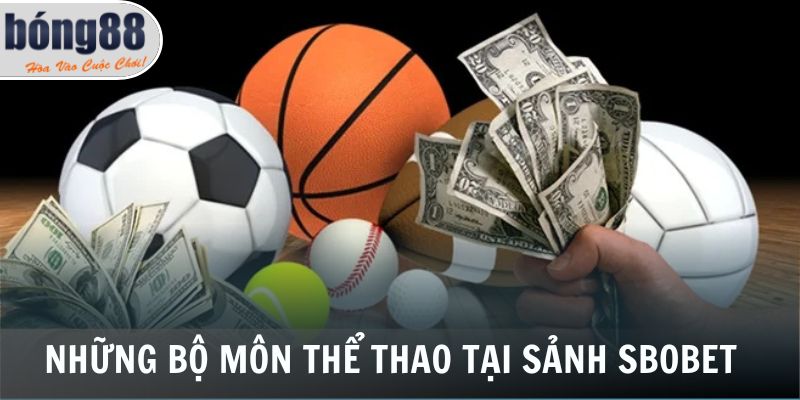 Những bộ môn thể thao tại sảnh Sbobet